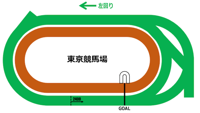 東京競馬場芝特徴