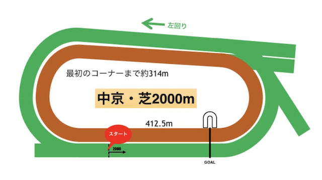 中京芝2000m