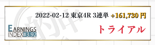 アーニングインデックス的中実績最古