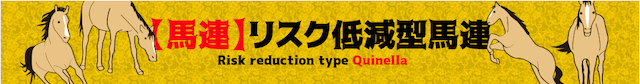 ポジション有料情報『リスク低減型馬連』