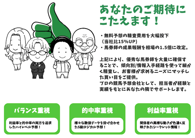 競馬ライクの特徴