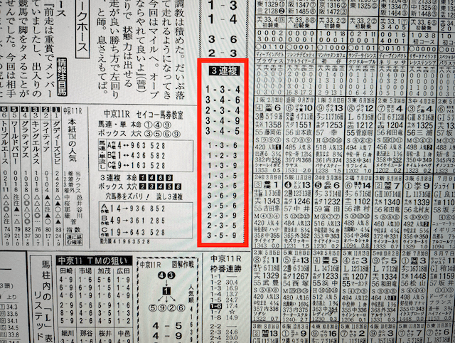 アーニングインデックス2023年1月21日無料情報中京11R競馬新聞の予想