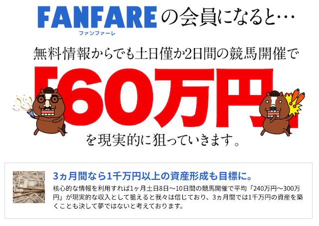 ファンファーレの特徴