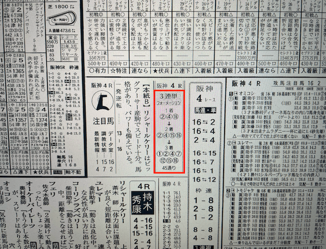 馬強2023年2月19日無料情報阪神4R某有名競馬新聞社A