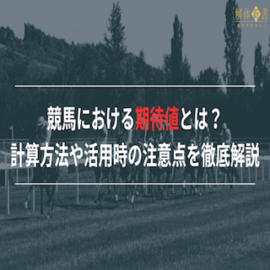 競馬における期待値とは？計算方法や活用時の注意点を徹底解説画像