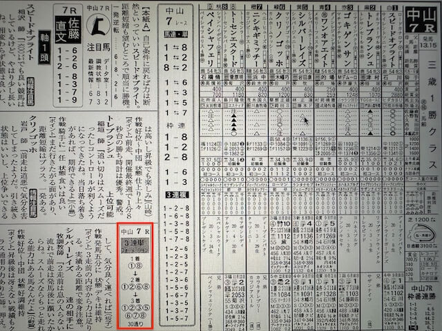 競馬新聞予想