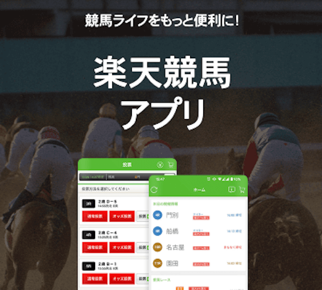 よく当たる競馬予想アプリ『楽天競馬』