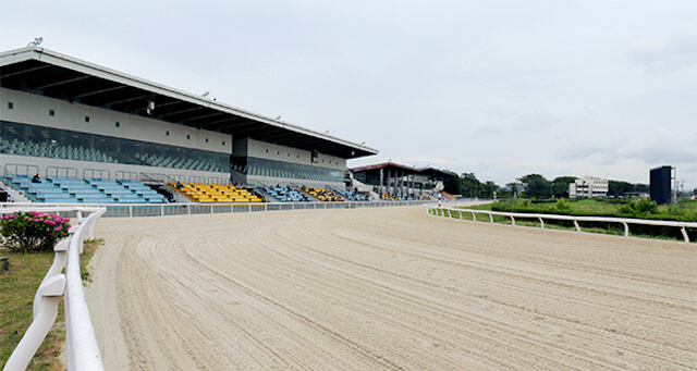 場別笠松競馬外観