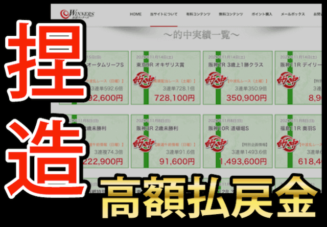 的中実績捏造検証