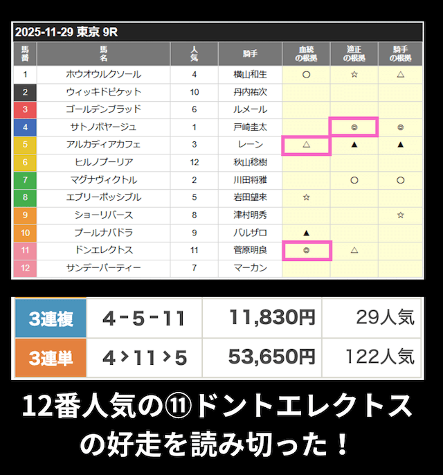カチウマの定理_東京1129_9R