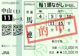 20230225_中山11R馬連_的中