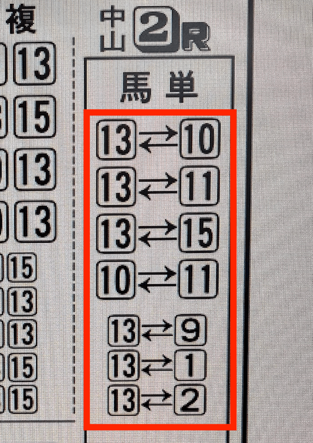 every_20231203-中山2R_競馬新聞画像
