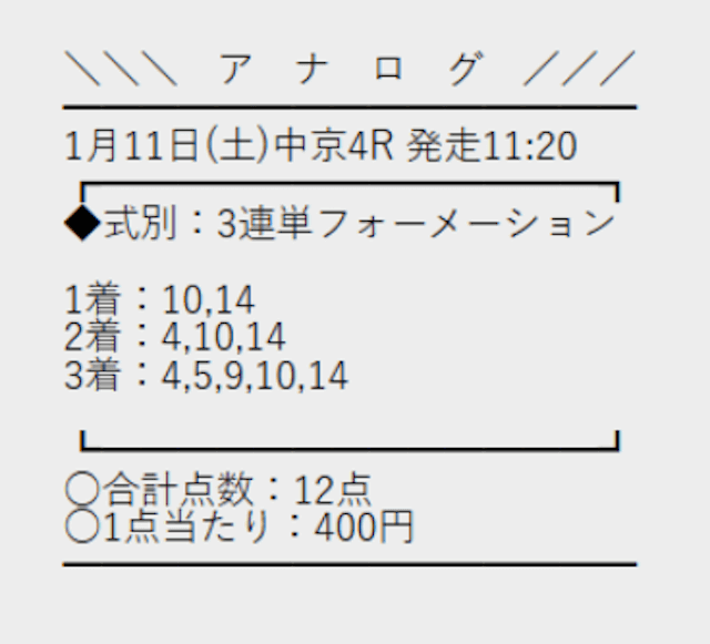 アナログ_有料予想画像1