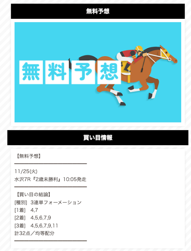 原点無料予想2025年11月25日