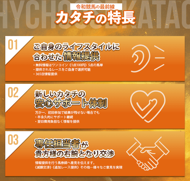 新しい競馬のカタチ_特徴画像1