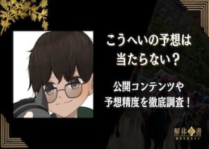 こうへいの競馬予想画像