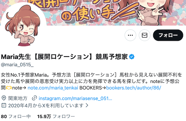 マリア先生X画像