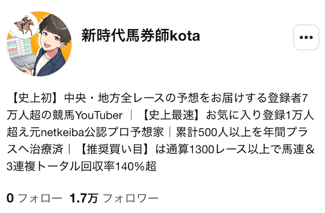 新時代馬券師kotaノート画像