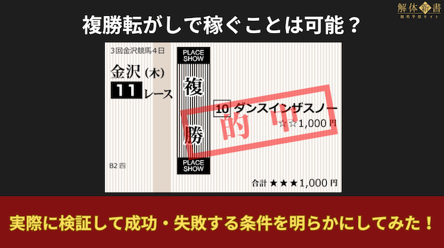 複勝転がしサムネイル