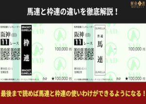 馬連・枠連違い画像