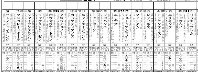 競馬エイト印