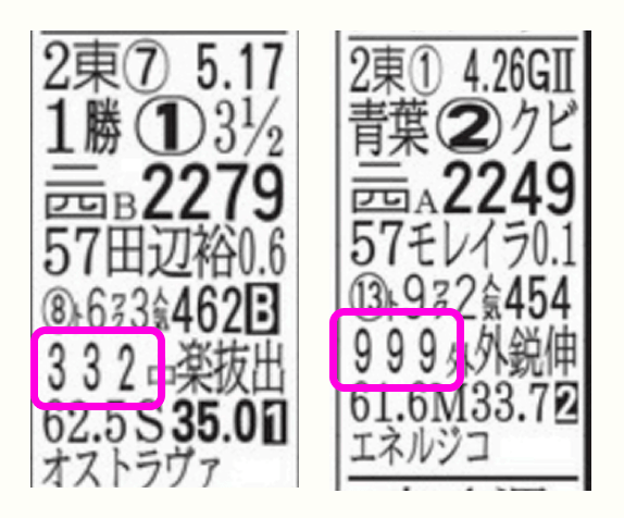 競馬新聞_脚質