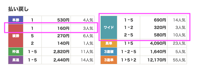 スター競馬の無料予想2023年2月18日結果画像