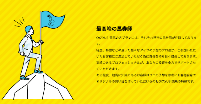 oyayubi競馬特徴
