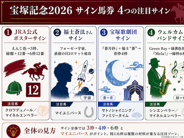 宝塚記念サイン馬券まとめ集画像