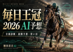 毎日王冠 AI予想画像
