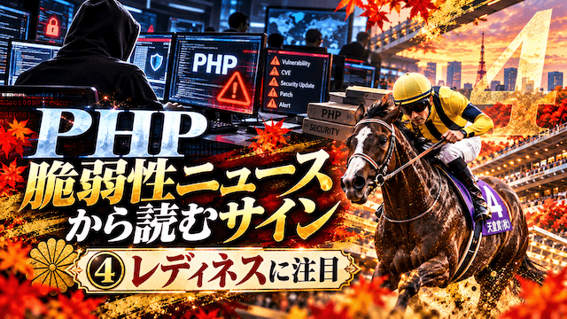 天皇賞・秋のサイン馬券PHPサイン